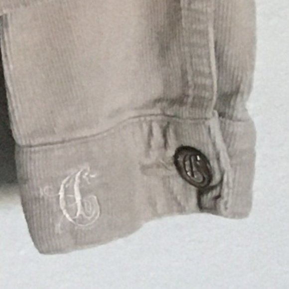 C'est Toi Premium khaki corduroy jacket S - Picture 10 of 11